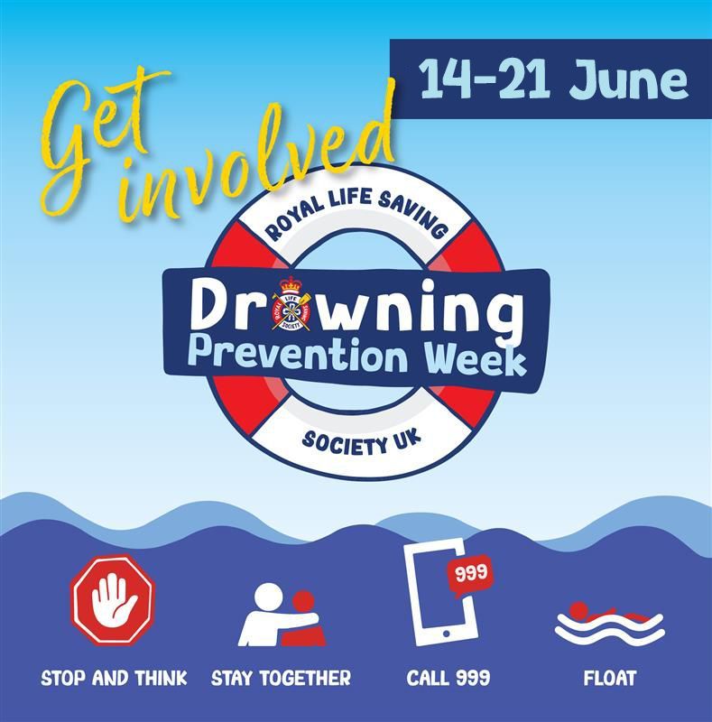 Drowning Prevention Week graphic