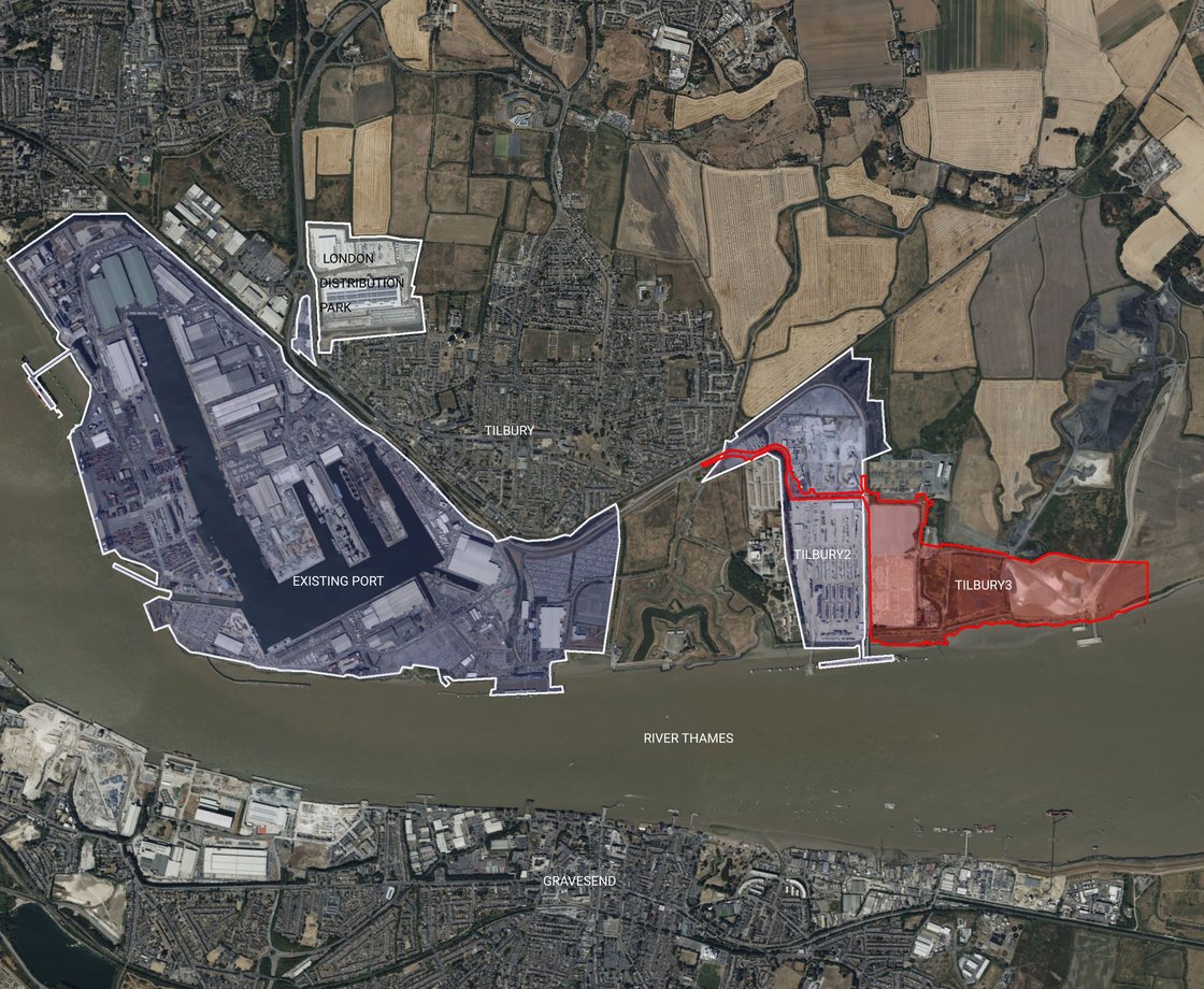 TILBURY3 site area image